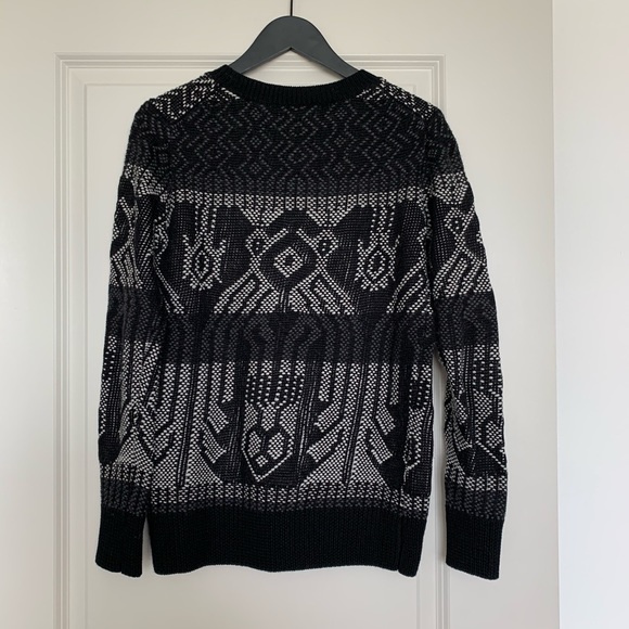 J.Crew Mixed-stitch blanket sweater - Picture 4 of 5